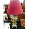 Image 1 : Retro Lamp with multi-coloured glass base