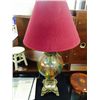 Image 1 : Retro Lamp with multi-coloured glass base