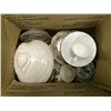 Image 1 : Box Lot of Miscellaneous Porcelain Etc.