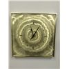 Image 1 : Retro Brass Wall Clock (14" X 14")