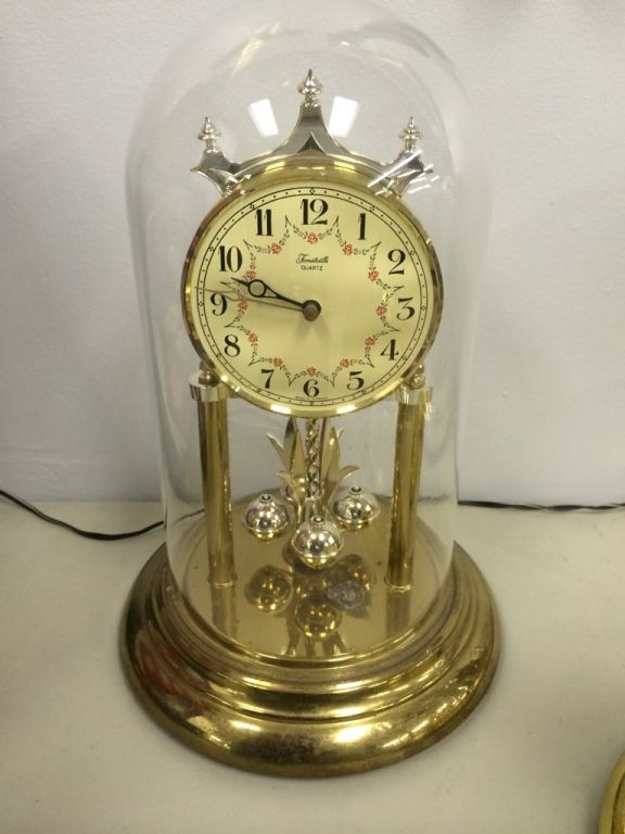 Forestville German Made Anniversary Clock (12" high)