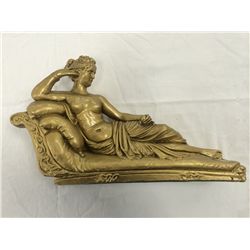 Retro Cleopatra Figurine (13.5" long, 8" high)