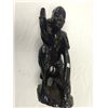Image 1 : Hand Carved Solid Wood Male Sculpture (16" high)