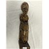 Image 1 : Hand Carved Solid Wood Drummer (9.5" high)