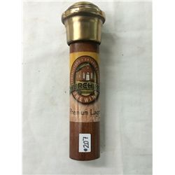 Church Key Premium Lager Beer Tap Handle