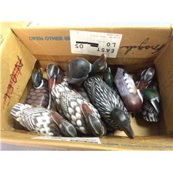 Box Lot of Wood Ducks