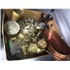 Image 1 : Box Lot of Miscellaneous Brass Items