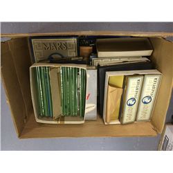 Box Lot of Vintage Staedtler Pencils (Several in Metal Boxes)