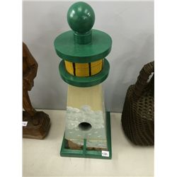 Hand Crafted Tole Painted Bird House