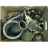 Image 1 : Box Lot of Misc. Brass items