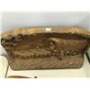 Image 1 : Heavy Plaque of Oxen and Wagon (9.25" X 17")