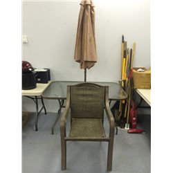 Patio Set Including Table and 4 Chairs
