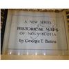 Image 1 : Colection of Nova Scotia Historical Maps and a Scrapbook With Clippings of Old Nautical News