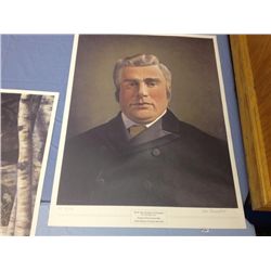 Tom Forrestall Hand Signed Limited Edition Print "The Rt. Hon Sir John S.D. Thompson"