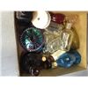 Image 1 : Box Lot of Glass Items etc.