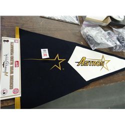 Astros Wool Pennant