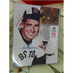 Autographed Ted Williams Phto w/COA