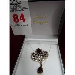 Genuine Ruby Estate Necklace