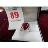 Image 1 : 6 Ct. Genuine Ruby Ring