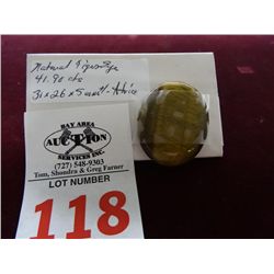 41.90 Cts. Natural Tiger Eye