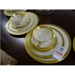 Lenox China Set - 5 Pc. - Service for 8 - 1 Cup Chip