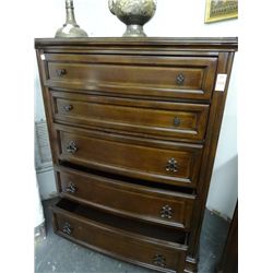 Walnut Chest of Drawers (2)