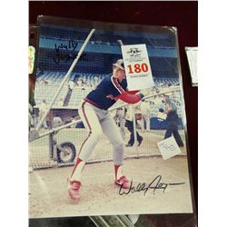 Autographed Wally Joyner Picture