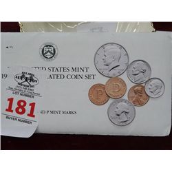 1989 United States Mint Uncirculated Mint Set