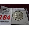 Image 1 : 1959 Silver Ben Franklin Half Dollar