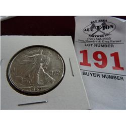 1942 Silver Walking Liberty Half Dollar
