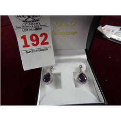 8 Ct. Amethyst Earrirngs