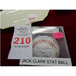 Jack Clark Stat Ball