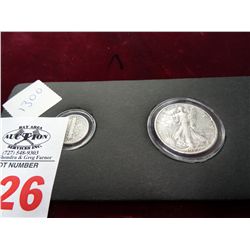 Walking Liberty & Mercury Dime