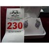 Image 1 : Genuine Tanzanite Diamond Earrings