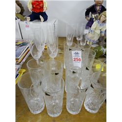 Lot of Crystal Glassware