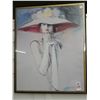 Image 1 : Framed Lady Print
