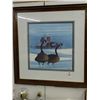 Image 1 : Framed Numbered Goose Print