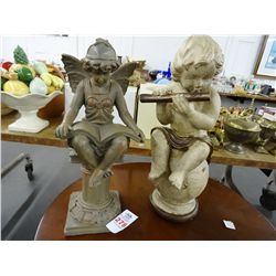 Cherub/Angel Figurines (2)