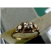 Image 1 : 14K Gold Estate Ring - Small Band - Childs?