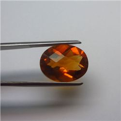 Loose Natural Citrine Oval 17mm x 15mm VERY NICE color tone