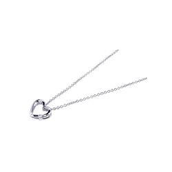 Silver Necklace .925 Ladies Sterling Jewelry bgp00085