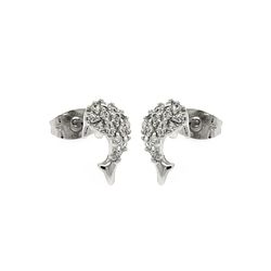 Silver Stud Earrings .925 Sterling Jewelry bge00249