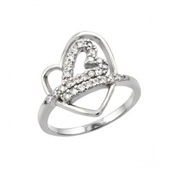 Silver Rings .925 Ladies Sterling Jewelry str00970