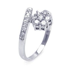 Silver Rings .925 Ladies Sterling Jewelry aar0052