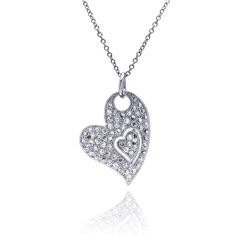 Silver Necklace .925 Ladies Sterling Jewelry bgp00048