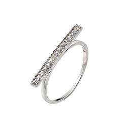 Silver Rings .925 Ladies Sterling Jewelry str00989