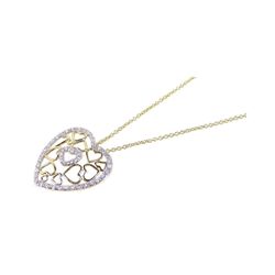 Silver Necklace .925 Ladies Sterling Jewelry stp00638
