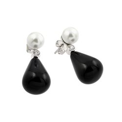 Silver Earrings .925 Ladies Sterling Jewelry bge00347