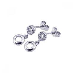 Silver Stud Earrings .925 Sterling Jewelry ste00487