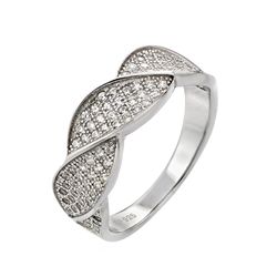 Silver Rings .925 Ladies Sterling Jewelry str00922